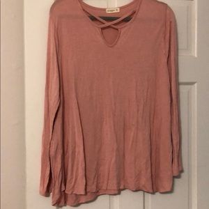 Soft pink tunic